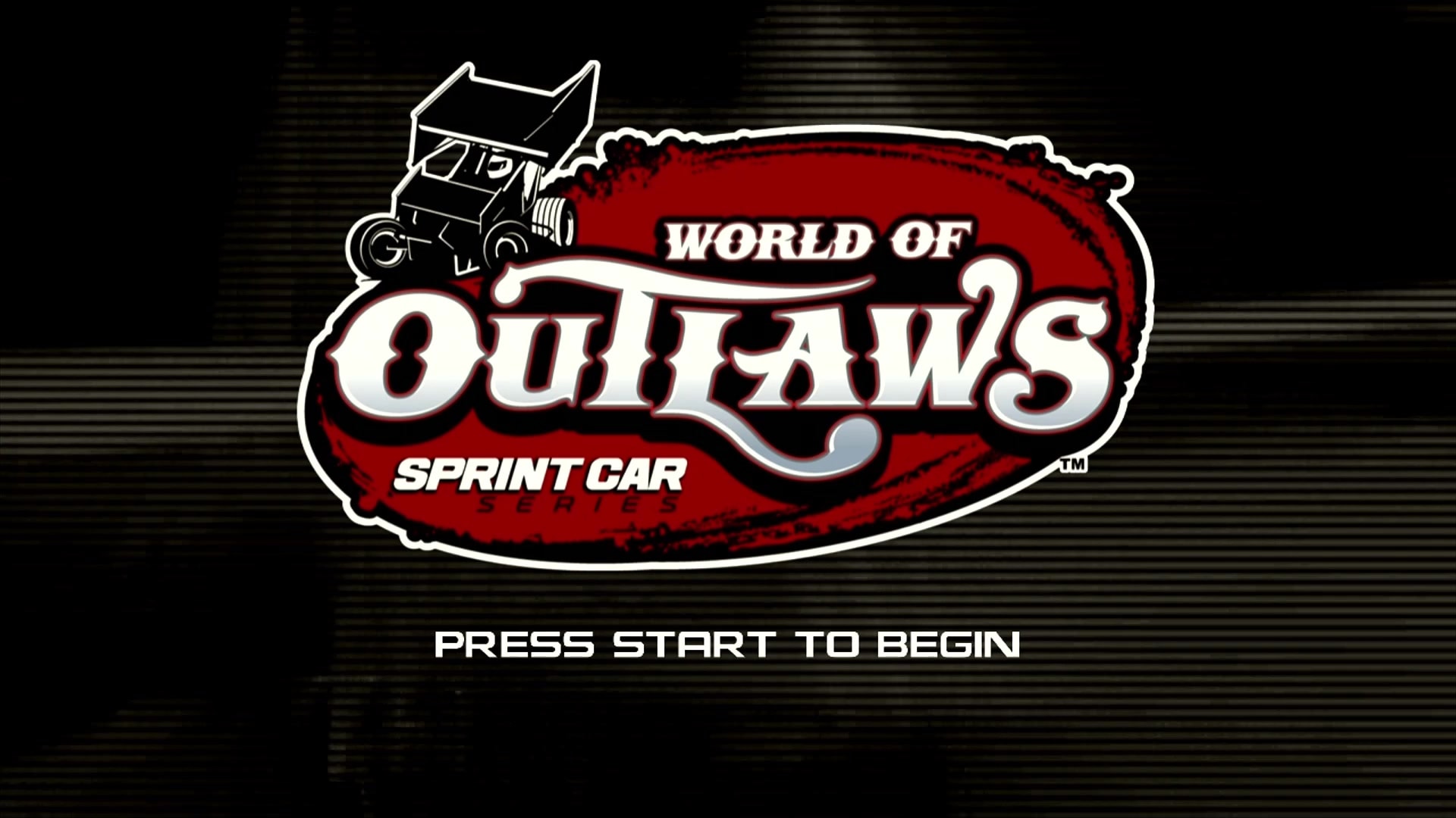 Cars title screen for Xbox 360